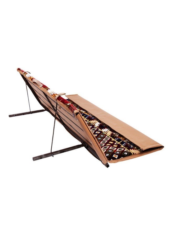 كادي ون جلسة أرضية للتخييم و الرحلات مع مسند ظهر قابل للطي  و التعديل 120x5x45سم - Image 4