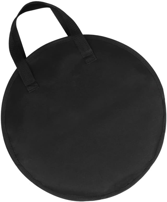 comfrt Dumb Drum Bag Rust-Proof Oxford Cloth Dumb Drum Practice Pad Bag Percussion Instruments Accessories Black 12 Inches - Image 2