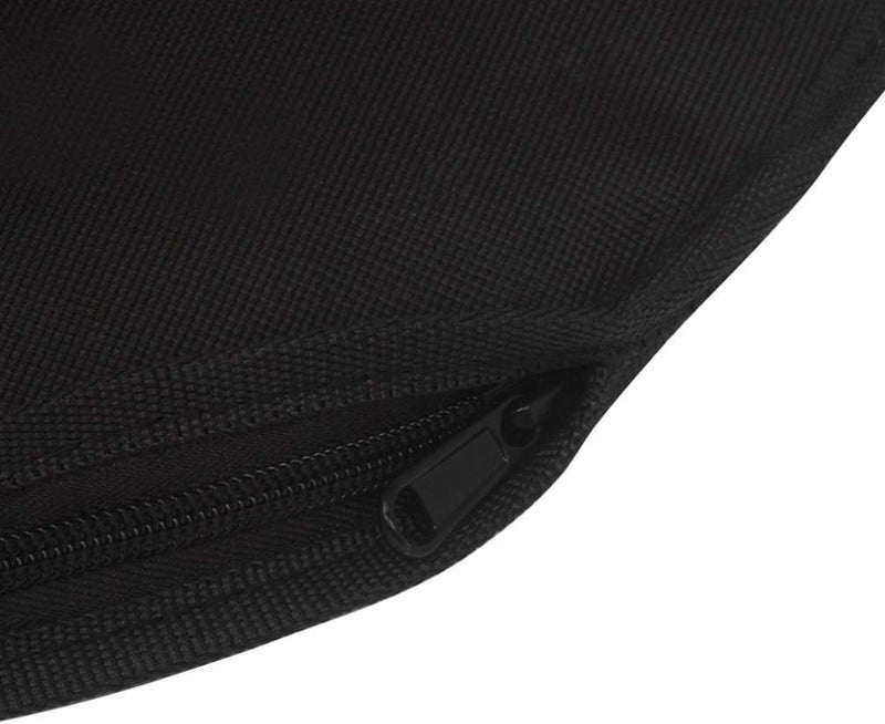comfrt Dumb Drum Bag Rust-Proof Oxford Cloth Dumb Drum Practice Pad Bag Percussion Instruments Accessories Black 12 Inches - Image 5