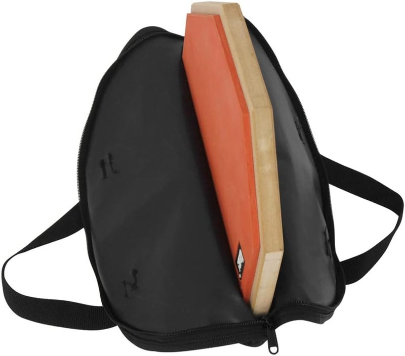comfrt Dumb Drum Bag Rust-Proof Oxford Cloth Dumb Drum Practice Pad Bag Percussion Instruments Accessories Black 12 Inches - Image 4