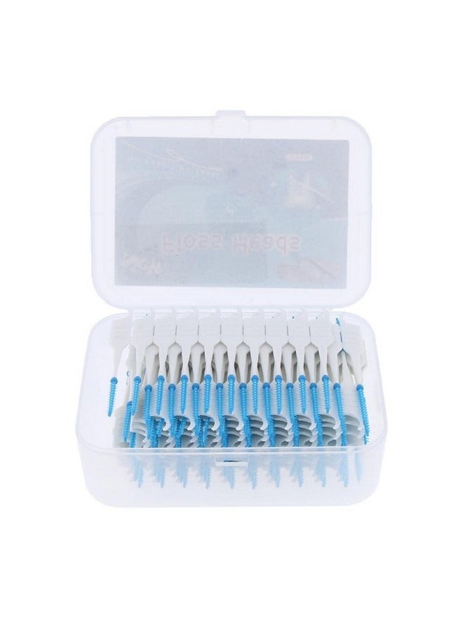 Beauenty 200Pcs Toothpick Dental Floss with Storage Box, Teeth Cleaning, Dental Flossers No-Shred & No-Break Use, Smooth and Thin Floss for Clean Teeth and Gums - Image 4