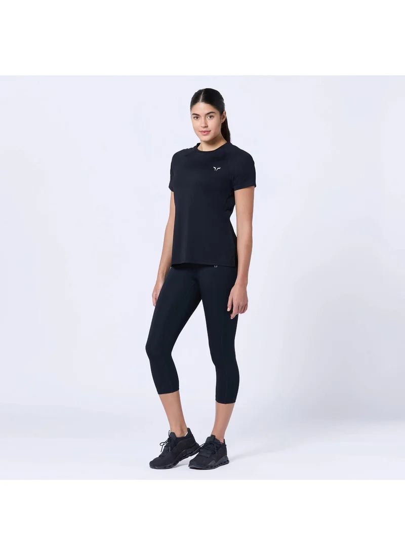 Squatwolf Black Weightless Training T-Shirt for Women | Best Price UAE