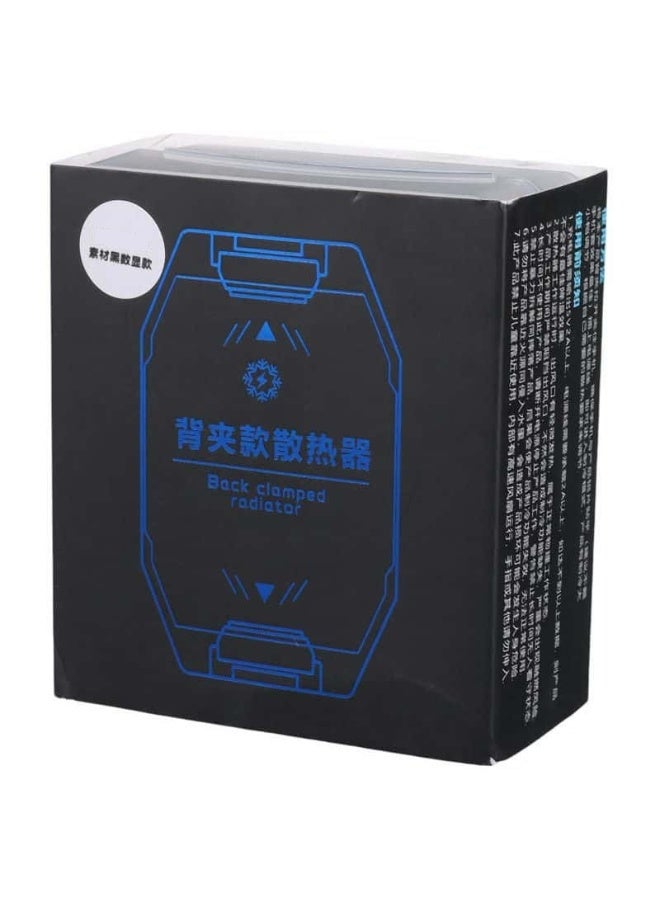 X110A Mobile Phone Cooler with 2500mAh Battery, 3 Speed ​​Semiconductor Cooling Fan, Dual Clip , Dual Cooling , for Live Streaming and Gaming , RGB Lighting , Internal Battery - Image 4