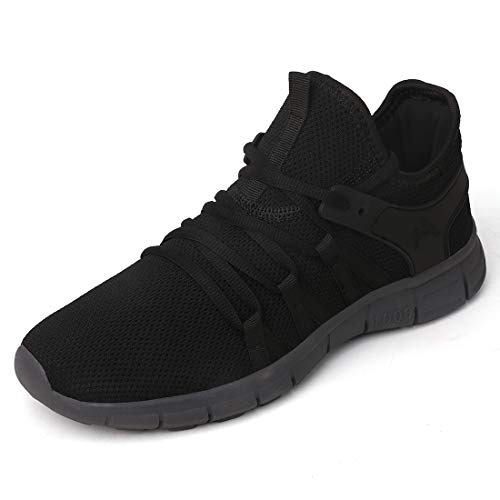 INZCOU Running Shoes Lightweight Tennis Shoes Non Slip Gym Workout Shoes Breathable Mesh Walking Sneakers 7women / 6men - Image 2