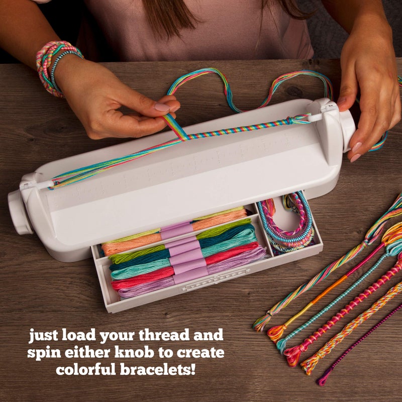 Loopdedoo DIY Friendship Bracelet Maker Kit for Kids - Make Bracelets in Minutes for Birthdays and Friendship Gifts - Award Winning Crafts Kit for Kids, Easy-to-Use, Loop Your Own Style, Aged 8+ - Image 2