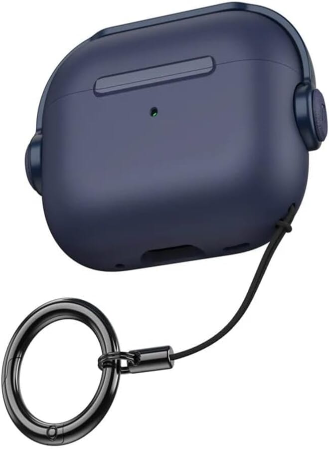 Next Next store Airpods Pro Protective Case with Secure Lock Music Earphone Protective Case (Blue)