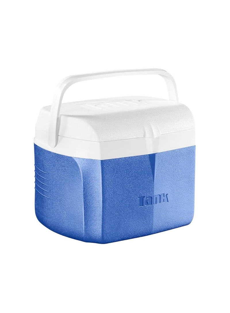 TANK 5L Tank Ice Box Cooler – Compact & Portable Insulated Ice Chest for Camping, Picnic, Office & Travel, Keeps Drinks & Snacks Cold, Durable & Leak-Proof, Blue – 1 Year Warranty - Image 2