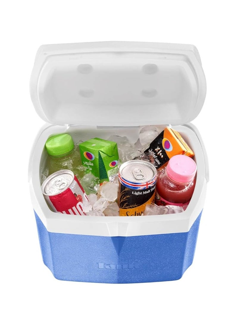 TANK 5L Tank Ice Box Cooler – Compact & Portable Insulated Ice Chest for Camping, Picnic, Office & Travel, Keeps Drinks & Snacks Cold, Durable & Leak-Proof, Blue – 1 Year Warranty - Image 4