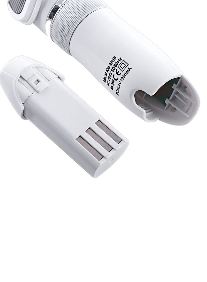 Kemei Electric Hair Clipper Trimmer 6688 White - Image 5