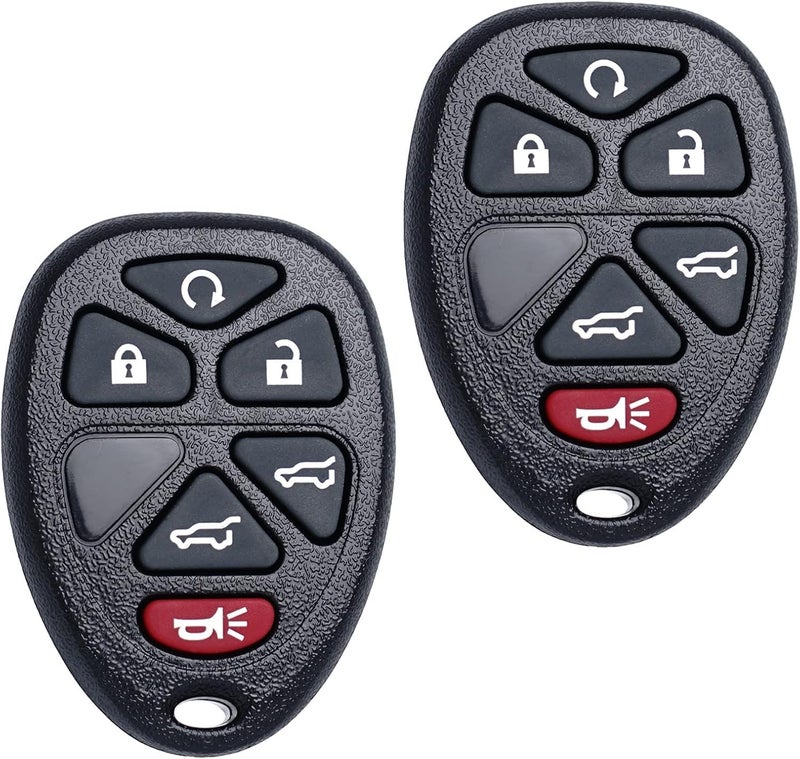 MechanMagic Key Fob Remote Replacement Fits for Chevy Tahoe Suburban GMC Yukon/Yukon XL Cadillac Escalade ESV/EXT 2007 2008 2009 2010 2011 2012 2013 2014 Keyless Entry Remote Start Control 22951510 - Image 1