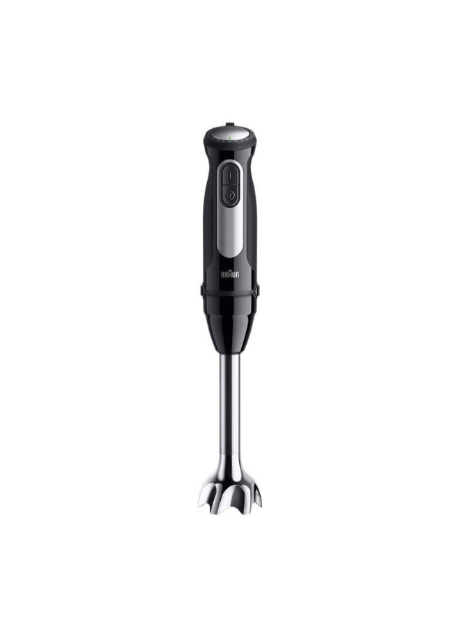 BRAUN MultiQuick 5 Pro Hand Blender with food processor, 25 speeds wheel, Power Bell V Plus, Splash control technology, Anti Splash,  6-in 1, BPA free, Made in Romania MQ55755MBK Black - Image 2