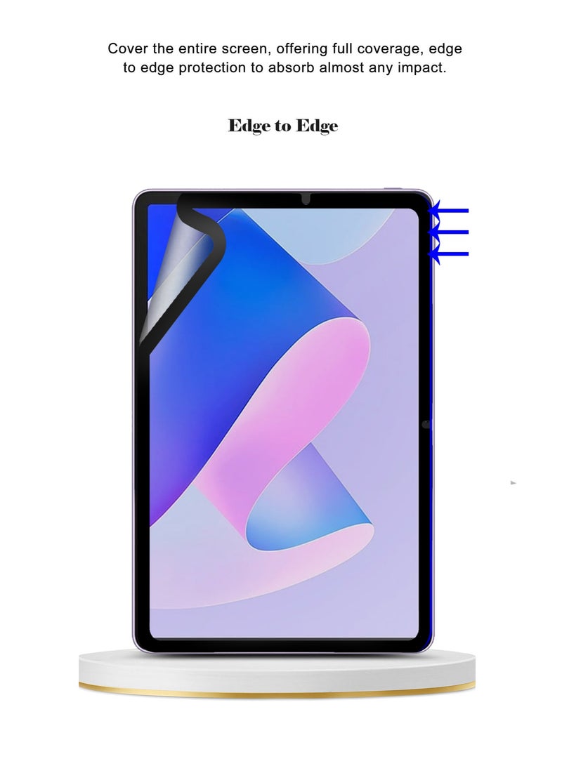 Techie واقي شاشة سيراميكي غير لامع من Techie 9D لجهاز Huawei MatePad 11 2023 مقاس 11 بوصة - ملمس ناعم ومضاد لبصمات الأصابع وخالٍ من الفقاعات - Image 5