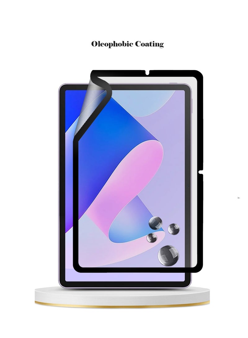 Techie واقي شاشة سيراميكي غير لامع من Techie 9D لجهاز Huawei MatePad 11 2023 مقاس 11 بوصة - ملمس ناعم ومضاد لبصمات الأصابع وخالٍ من الفقاعات - Image 2