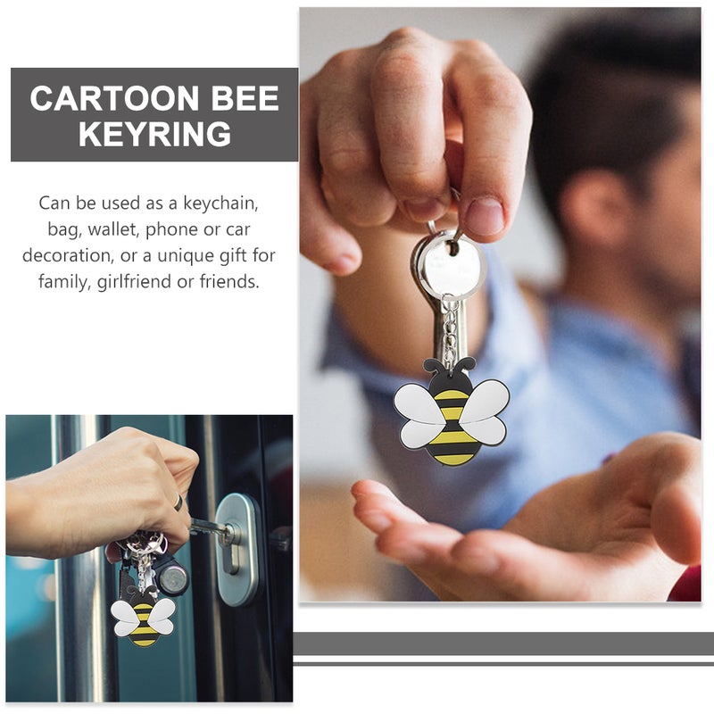 pcs Cute Keychain Bag Pendants Cartoon Pendant Keychain Hanging Pendant - Image 2
