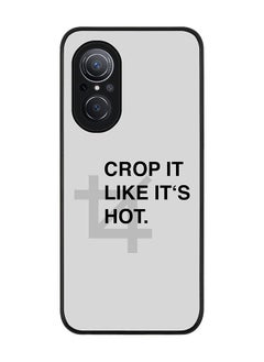 Stylizedd Rugged Black edge case for Huawei Nova 9 SE  Slim fit Soft Case Flexible Rubber Edges Anti Drop TPU Gel Thin Cover - Crop It  - Image 1