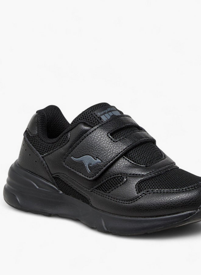 kangaROOS Girls Kids' Panelled School Shoes with Hook and Loop Closure  - Image 2