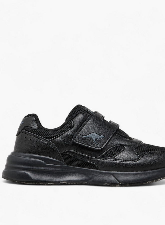 kangaROOS Girls Kids' Panelled School Shoes with Hook and Loop Closure  - Image 3