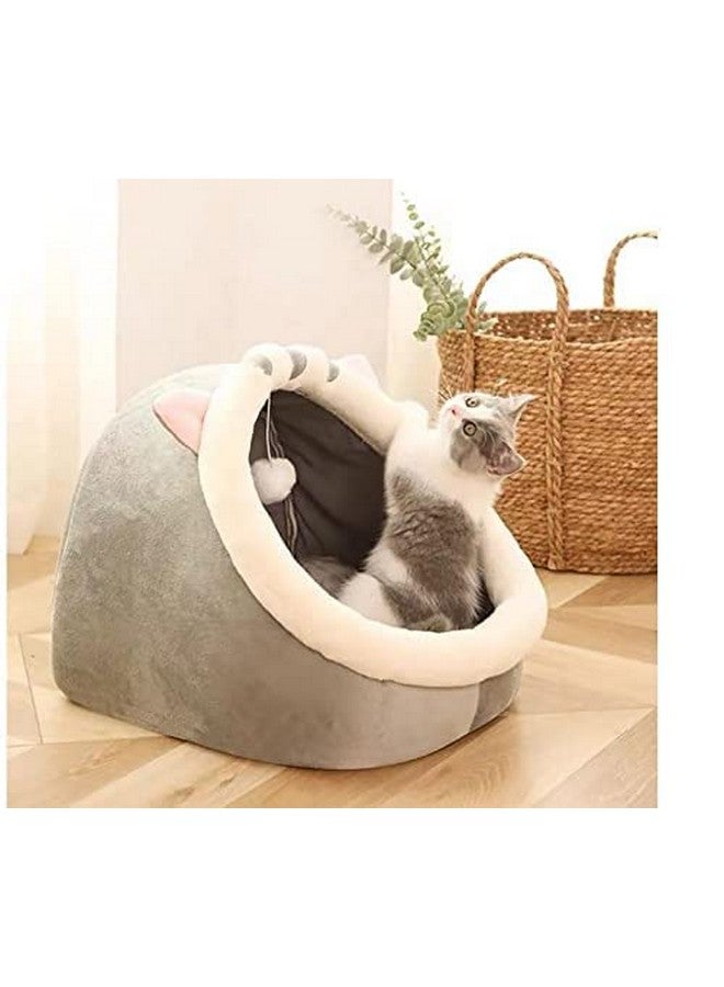 AZOD Warm Pet Basket Cozy Kitten Lounger Cushion Cat House Tent Very Soft Dog Mat Bag For Washable Cave Cat Beds,Kitten Beds,Cat Beds & Furniture, Pet Bed - Dinosaur || Large Size || - Image 4