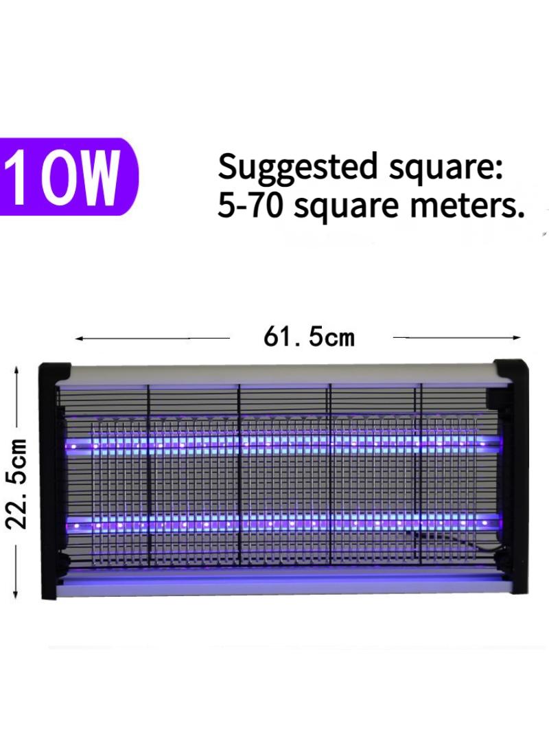 general 10W LED Electric Mosquito Zapper Indoor And Outdoor Flying Fly Insect Killer Lamp Bug And Pest Trap Pest Repeller Repellent Traps Eliminator Catcher Lure Zapper Kills Mosquito - Image 1