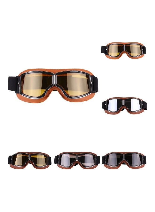 نظارة واقية كلاسيكية ومُضادة للرياح ومُناسبة لجميع الدراجات النارية في الأماكن الخارجية - Image 3