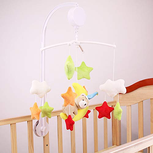 AFUNTA 26 Inch Baby Mobile for Crib, Adjustable Screw Crib Mobile Arm with Music Box Holder, Crib Mobile for Baby Girl Nursery Decor - Image 2