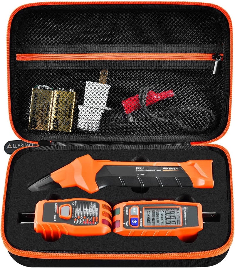 ALLPRIMO Storage Case for Klein Circuit Breaker Finder, Outlet Repair Kit & GFCI Tester - Box Only - Image 1