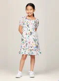 تومي هيلفيغر white with multicolor print