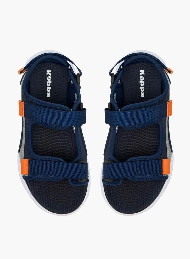 Kappa Boys Colourblock Hook & Loop Sports Sandals