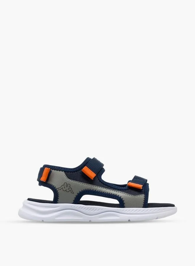 Kappa Boys Colourblock Hook & Loop Sports Sandals