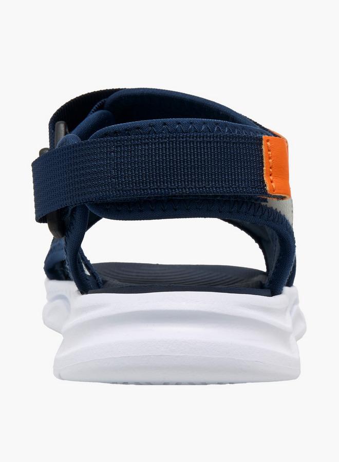 Kappa Boys Colourblock Hook & Loop Sports Sandals - Image 4