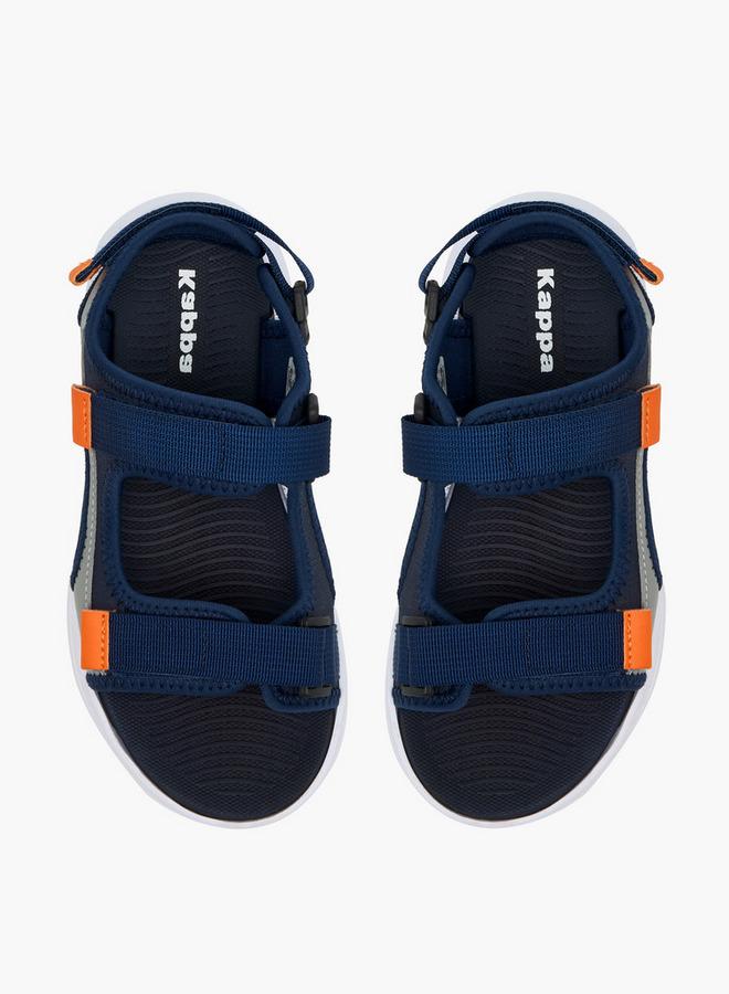 Kappa Boys Colourblock Hook & Loop Sports Sandals - Image 1