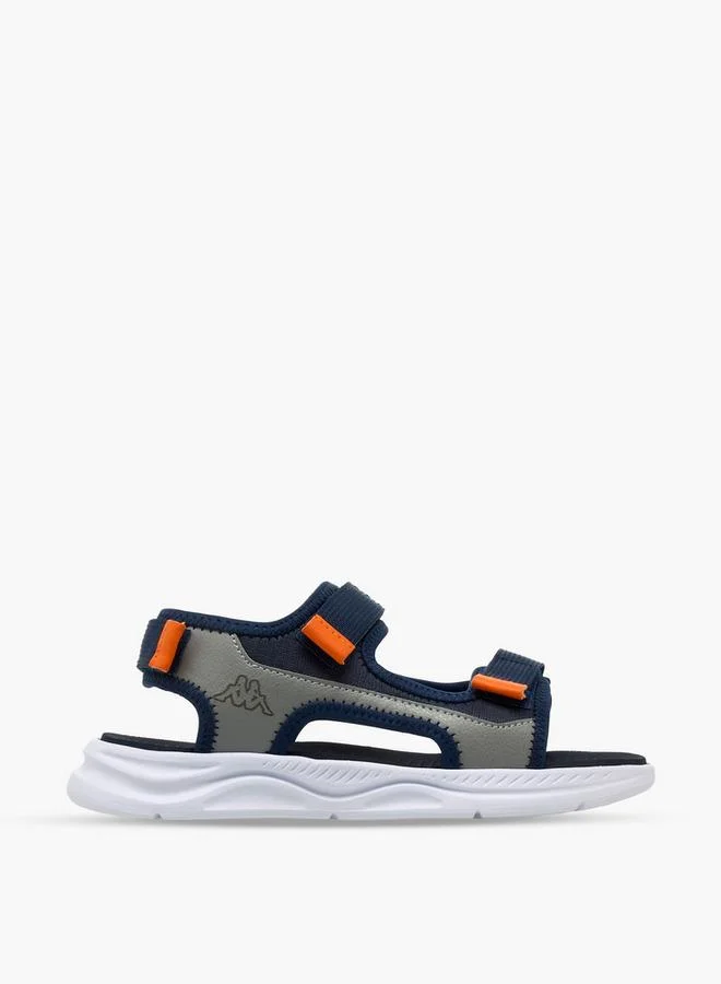 كابا Boys Colourblock Hook & Loop Sports Sandals