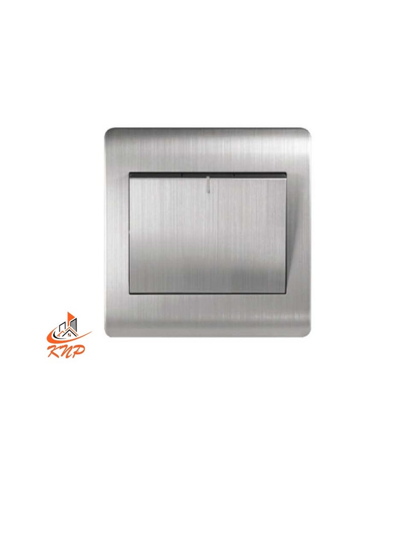 كنب 16A 1 عصابة 1  مفتاح الطريق - فضي - Image 1