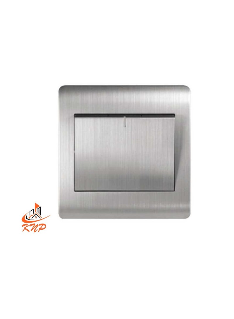 كنب 16A 1 عصابة 1  مفتاح الطريق - فضي - Image 2