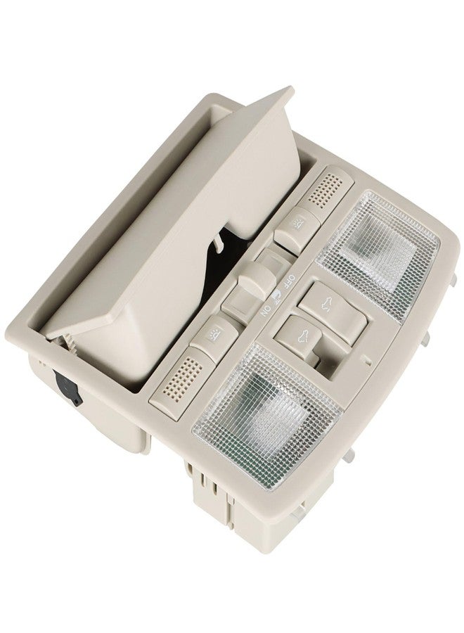 Genrics Caenagrion GENRICS Overhead Console Reading Light with Sunroof Switch Replacement for 2009 2010 2011 Mazda 6 i/S Sedan 4 Cyl 2.5L/6 Cyl 3.7L GS4C-69-970D-30 GS4C69970D30 - Image 1