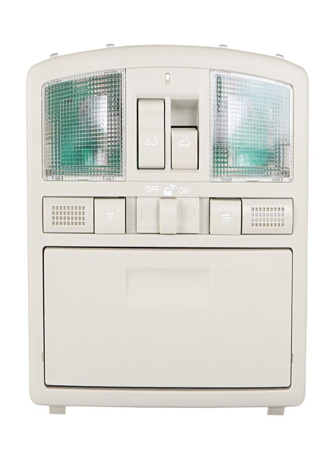 Genrics Caenagrion GENRICS Overhead Console Reading Light with Sunroof Switch Replacement for 2009 2010 2011 Mazda 6 i/S Sedan 4 Cyl 2.5L/6 Cyl 3.7L GS4C-69-970D-30 GS4C69970D30 - Image 2