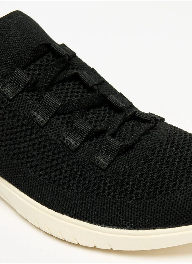 لو كونفورت Women's Textured Flyknit Slip-On Shoes