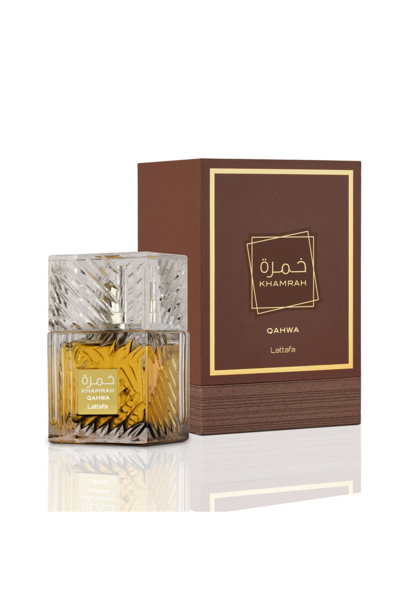 Lattafa Khamrah Qahwa By Lattafa  Eau De Parfum - 100ML - Image 1