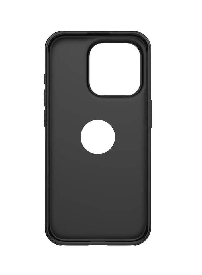 Nillkin Super Frosted Shield Pro Matte Case for Apple iPhone 15 Pro Max (6.7", 2023) – Sleek Black - Image 5