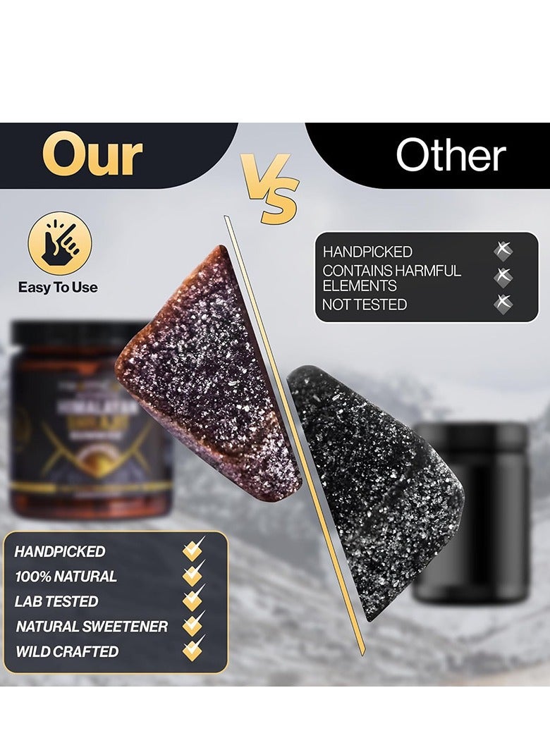 AUTHENTIC Shilajit Gummies, Boost Immunity, Strength and Endurance 30 Count - Image 3