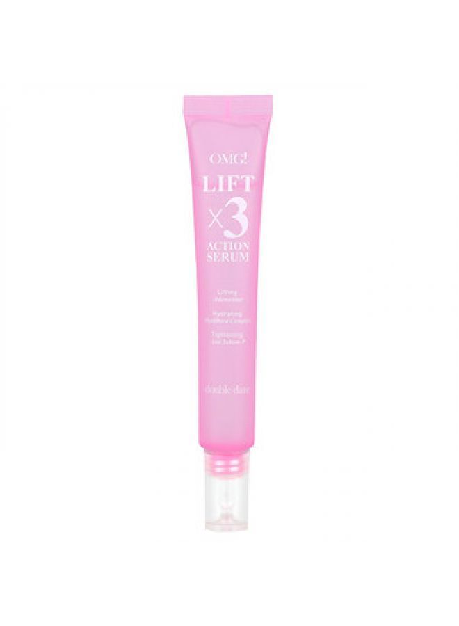 Double Dare Double Dare OMG! Lift x3 Action Serum with Facial Cupping Eye Cupping 3 Piece Kit