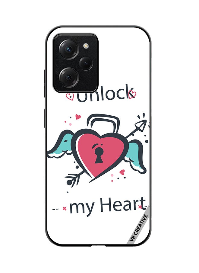 VR CREATIVE - Protective Case Cover For Xioami Pcoo X5 Pro Unlock My Heart Design Multicolour - Image 1