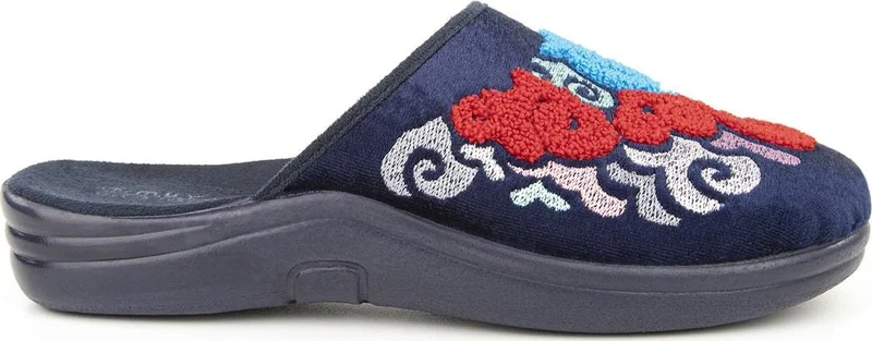 MUYA Kastra Anatomical Sole Embroidered Women's House Slippers