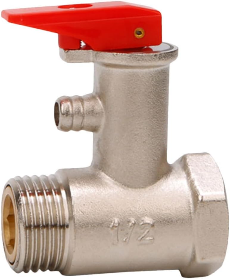 Brass Nickel Relief Valve for Water Heater Air Compressor Pressure Relief Safety Valve - Image 1
