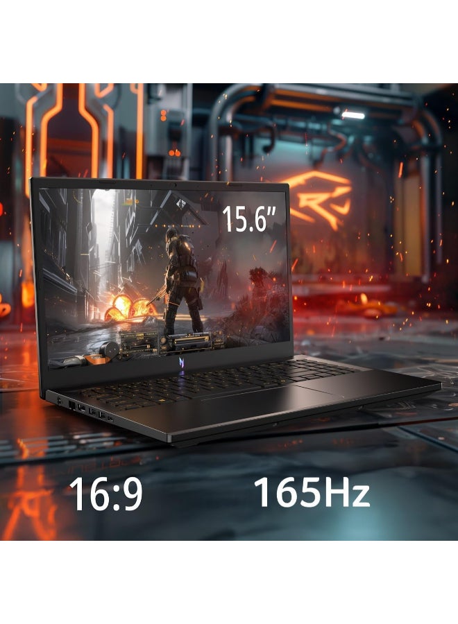 Acer Nitro V 15 ANV15-52-92DD, ( Upgraded) Intel® Core i9-13900H,16 GB, DDR4 SDRAM, 512 GB SSD,15.6"Full HD (1920 x 1080) IPS 165 Hz,NVIDIA® GeForce RTX™ 5060 with 8 GB,Windows 11 home ,English KB,Black English black - Image 4