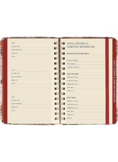 Old World Internet Address & Password Logbook (removable cover band for security)  - Image 5