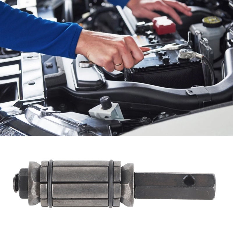 Exhaust Pipe Expander 1‑1/8in To 1‑3/4in Universal Application - Heavy Duty Durable Steel Automotive Exhaust Tool For Automobile Exhaust System Repair - Image 1