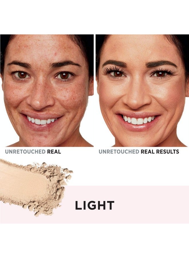 IT COSMETICS Cc+ Airbrush Perfecting Powder Foundation Buildable Full Coverage Of Pores & Dark Spots Hydrating Face Makeup With Hydrolyzed Collagen & Niacinamide Light 0.33 Oz - Image 4