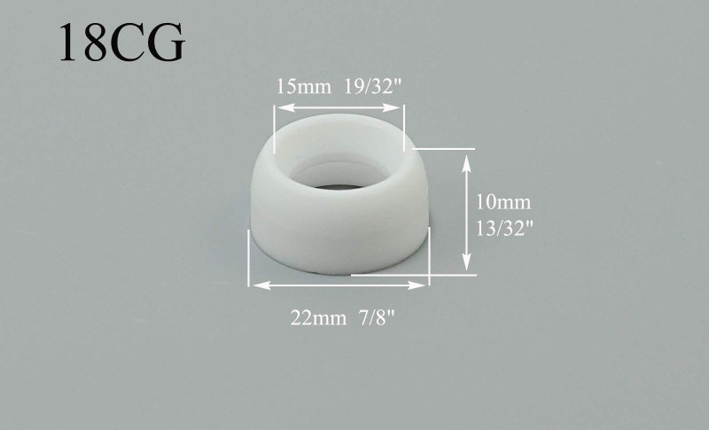 RIVERWELD TIG Gas Lens Insulator Cup Gas Gasket 54N01 54N63 18-7 18CG Assorte kit Fit PTA DB SR WP 17 18 26 TIG Welding Torch Accessories 8pcs - Image 4