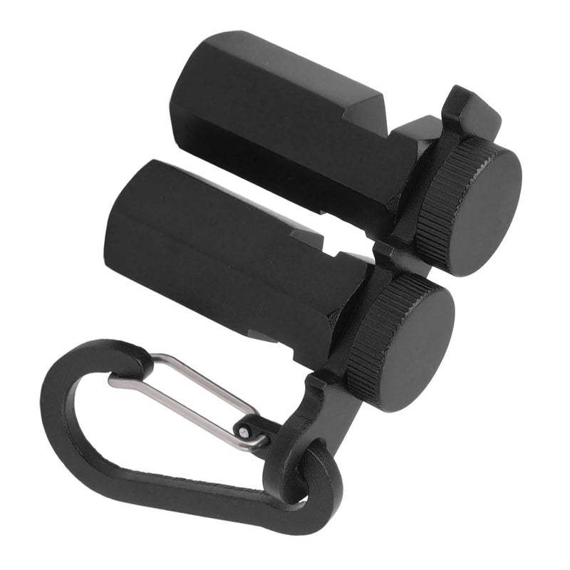 Framing Jig Circular Saw Stair Gauges for Framing SquareStair Gauge Knob Made of Premium Aluminium Alloy Stops Stair Gauge Knobs for Accurate Stringer Layout (Black) - Image 3